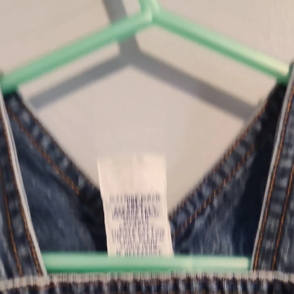Gymboree Vtg Denim Overalls with Colorful Embroidery Planes